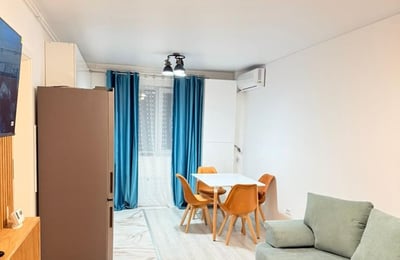 Аренда светлой меблированной двухкомнатной квартиры, сектор 6, Бухарест, Румыния