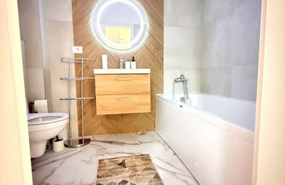 Rent of a new three-room apartment, Bucharest, Sector 6, Romania