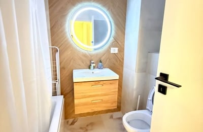 Rent of a bright two-room apartment, Sector 6, Bucharest, Romania