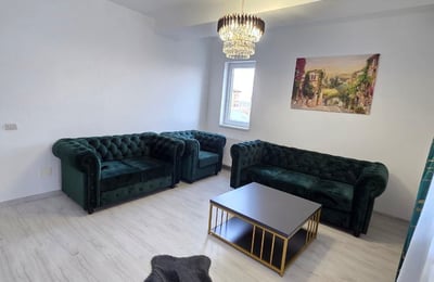Modern, furnished 45 m² apartment rental, Bucharest, Romania
