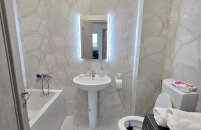 Modern, furnished 45 m² apartment rental, Bucharest, Romania