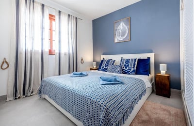 Modern ocean-view apartment in Los Gigantes for rent, Tenerife, Spain
