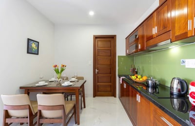 Cozy furnished apartment for rent with a large balcony, Son Tra District, Da Nang, Vietnam