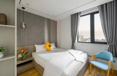 Alquiler de apartamento de lujo y moderno con vista al mar, Son Tra, Da Nang, Vietnam