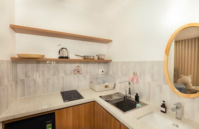 Rent of a brand new, bright studio with balcony, Da Nang, Vietnam