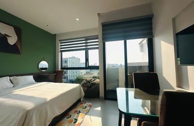 Rental of a modern, cozy studio with city view, Son Tra, Da Nang, Vietnam
