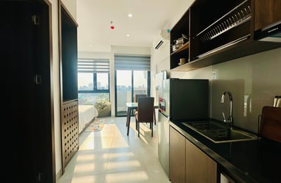 Rental of a modern, cozy studio with city view, Son Tra, Da Nang, Vietnam