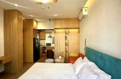 Alquiler de estudio nuevo y completamente amueblado con piscina, Son Tra, Da Nang, Vietnam