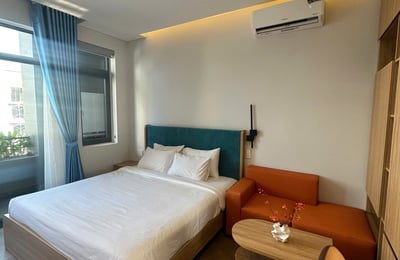 Alquiler de estudio nuevo y completamente amueblado con piscina, Son Tra, Da Nang, Vietnam