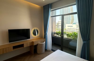 Alquiler de estudio nuevo y completamente amueblado con piscina, Son Tra, Da Nang, Vietnam