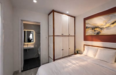 Moderne, möblierte Wohnung nahe am Strand zur Miete, Son Tra, Da Nang, Vietnam