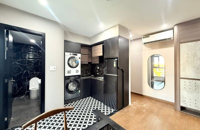 Wohnung mit modernem Interieur zur Miete nahe dem My Khe Strand, Da Nang, Vietnam