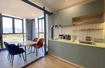 Аренда стильной, панорамной квартиры, 2 спальни, Дананг, Вьетнам