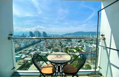 Appartement de luxe avec vue sur la rivière et la ville à louer à Hiyori Residence, Da Nang, Vietnam