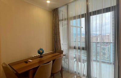 Apartment 58m² for Rent in New Wave Hotel, City Center, Batumi, Georgia
