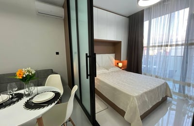 Modern Apartment Rental 38m² in NBG Panorama, Batumi, Georgia