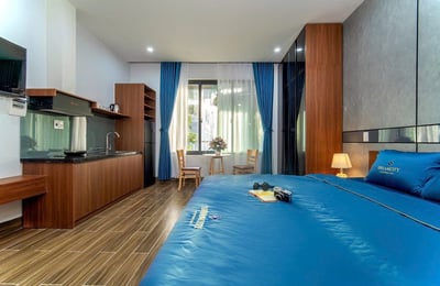 Alquiler de estudio acogedor y completamente amueblado, cerca de la playa, My An, Da Nang, Vietnam