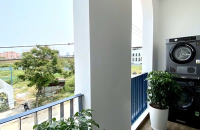 Аренда новой, полностью меблированной квартиры с балконом, район Шон Тра, Дананг, Вьетнам