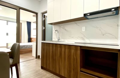 Аренда новой, полностью меблированной квартиры с балконом, район Шон Тра, Дананг, Вьетнам