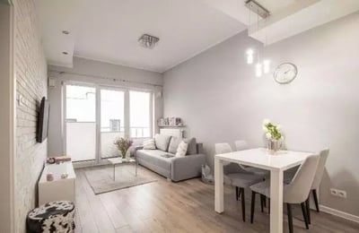 Долгосрочная аренда 2-комнатной квартиры 45 м² в районе Mokotów, Варшава, Польша