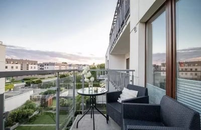 Долгосрочная аренда 2-комнатной квартиры 45 м² в районе Mokotów, Варшава, Польша