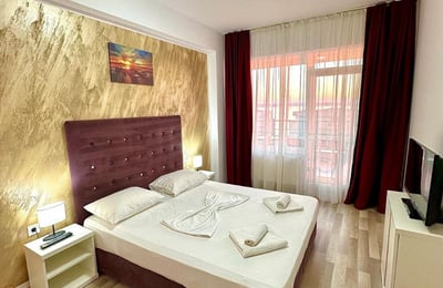 Rent of a comfortable 2-room apartment with a sea view, 55 m², Mamaia, Constanța, Romania