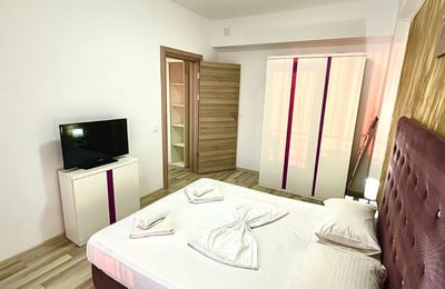 Rent of a comfortable 2-room apartment with a sea view, 55 m², Mamaia, Constanța, Romania