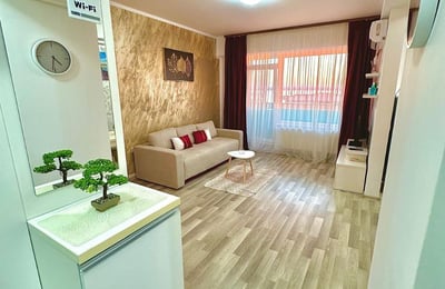 Rent of a comfortable 2-room apartment with a sea view, 55 m², Mamaia, Constanța, Romania
