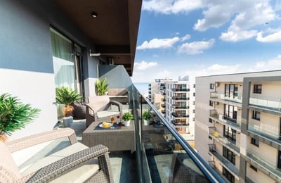 Alquiler de cómodos apartamentos de 2 habitaciones, 60 m², Mamaia, Constanța, Rumanía