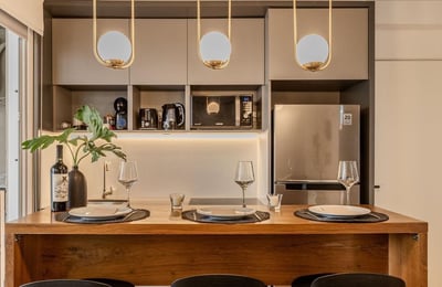 Alquiler de un estudio nuevo, luminoso y amueblado, Recoleta, Buenos Aires, Argentina