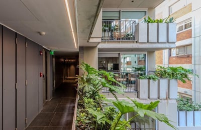 Alquiler de un estudio nuevo, luminoso y amueblado, Recoleta, Buenos Aires, Argentina