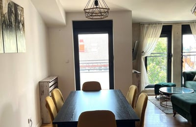 Alquiler de un acogedor apartamento amueblado de 3 habitaciones, 60 m², Voždovac, Belgrado, Serbia