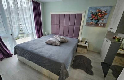 Alquiler de un acogedor apartamento de 1 habitación, Sarafovo, Burgas, Bulgaria