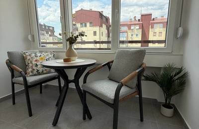 Miete einer komplett neuen 2-Zimmer-Wohnung, 50 m², Neu-Belgrad, Serbien