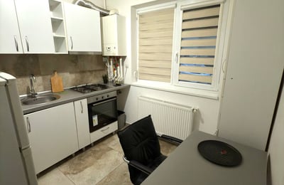 Rent of a cozy 1-room apartment with a separate kitchen, Bucharest, Chiajna, Romania