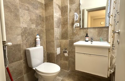 Rent of a cozy 1-room apartment with a separate kitchen, Bucharest, Chiajna, Romania