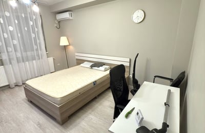 Rent of a cozy 1-room apartment with a separate kitchen, Bucharest, Chiajna, Romania