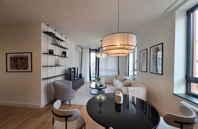 Miete einer hellen 3-Zimmer-Wohnung, 77 m², Premium-Wohnanlage BW Eterna, Belgrad, Serbien