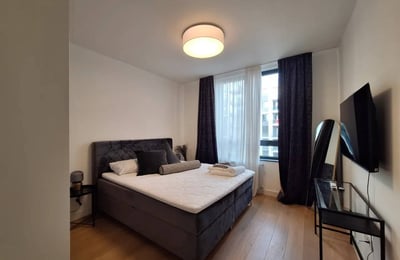 Miete einer hellen 3-Zimmer-Wohnung, 77 m², Premium-Wohnanlage BW Eterna, Belgrad, Serbien