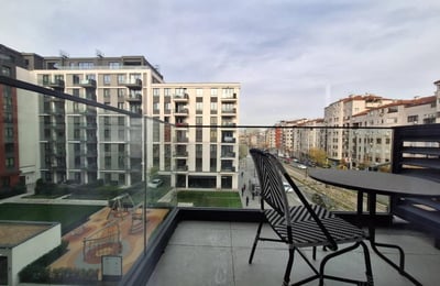 Miete einer hellen 3-Zimmer-Wohnung, 77 m², Premium-Wohnanlage BW Eterna, Belgrad, Serbien