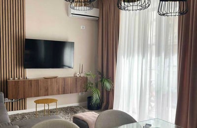 Rent of a modern, furnished 2-room apartment, Bucharest, Romania