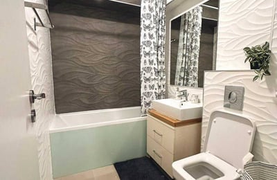 Rent of a modern, furnished 2-room apartment, Bucharest, Romania