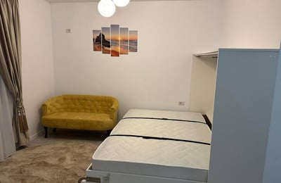 Rent of a furnished 1-room apartment with modern renovation, Sector 6, Bucharest, Romania