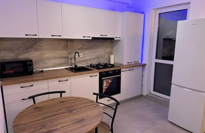 Rent of a furnished 1-room apartment with modern renovation, Sector 6, Bucharest, Romania