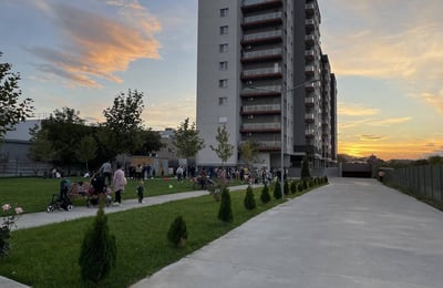 Rent of a furnished apartment with a balcony, 52 m², Sector 6, Bucharest, Romania