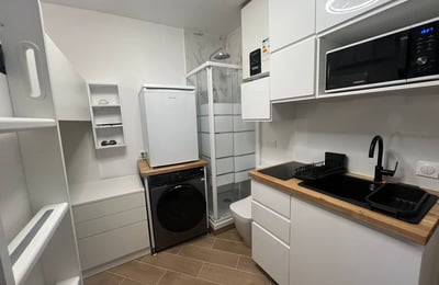 Alquiler de un estudio amueblado de 10 m², París, Francia