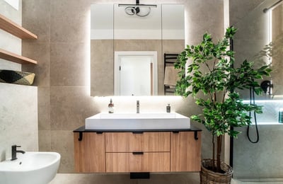 Alquiler de un apartamento elegante de tres habitaciones de 84 m² con balcón, distrito de Bronowice, Cracovia, Polonia