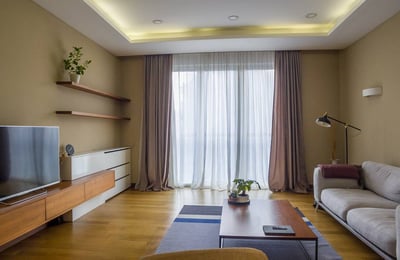 Alquiler de un apartamento acogedor de tres habitaciones de 74 m² en el centro de la ciudad, Belgrado, Serbia