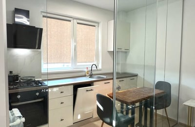 Rent of a cozy furnished studio in a new building, Sector 6, Bucharest, Romania