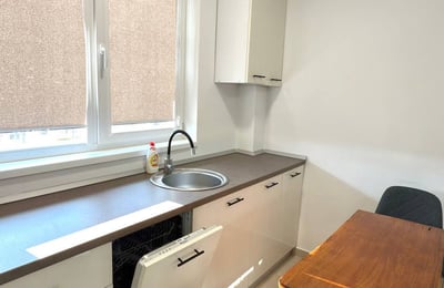 Rent of a cozy furnished studio in a new building, Sector 6, Bucharest, Romania